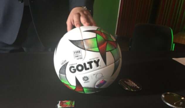 El balón Golty para la temporada 2019 en el fútbol profesional colombiano