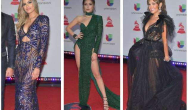 Ariadna Gutiérrez en los Grammy Latinos