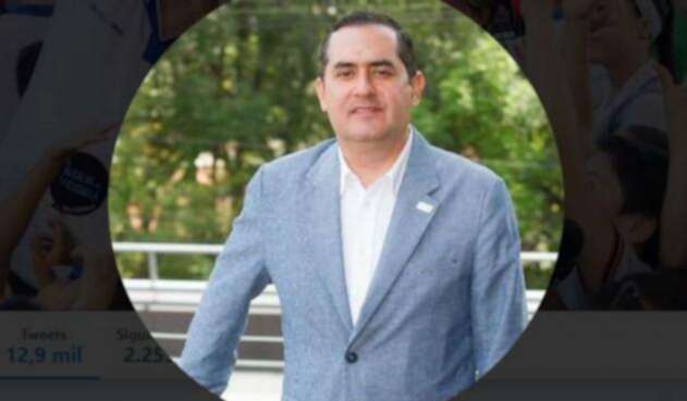 Raúl Eduardo Cardona, alcalde de Envigado. Raúl Eduardo Cardona, alcalde de Envigado.