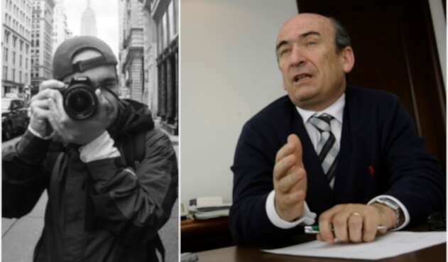 Alejandro Pizano Ponce de León y Jorge Enrique Pizano, hijo y padre fallecidos