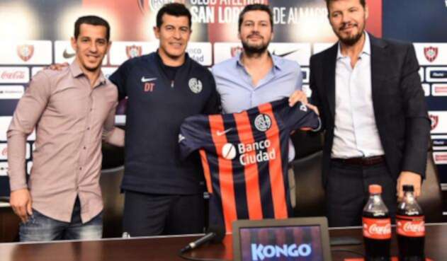 Jorge Almirón, técnico de San Lorenzo
