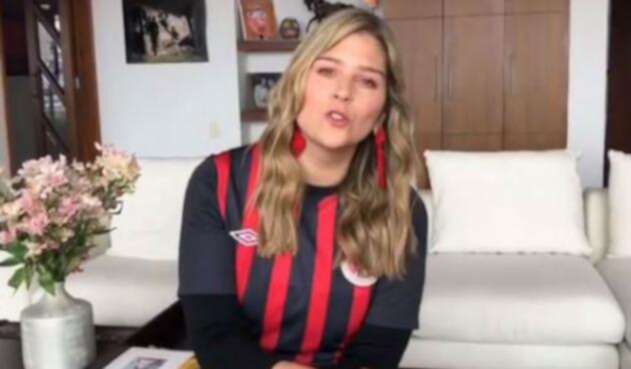 Andrea Guerrero, presentadora de RCN