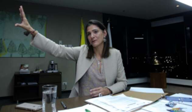 Ángela María Orozco, ministra de Transporte Ángela María Orozco, ministra de Transporte
