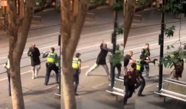 Ataque con cuchillo en Melbourne
