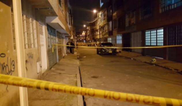 Balacera en el occidente de Bogotá