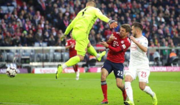 Bayern Múnich en partido ante Fortuna Dusseldorf Bayern Múnich en partido ante Fortuna Dusseldorf