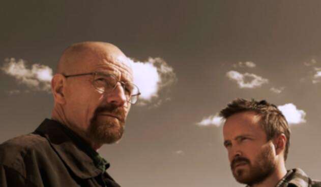 Bryan Cranston y Aaron Paul en Breaking Bad