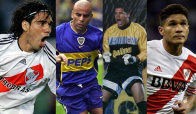 Falcao, Chicho, Córdoba y Teo Gutiérrez