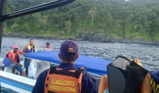 Búsqueda pescadores en el Golfo de Urabá.