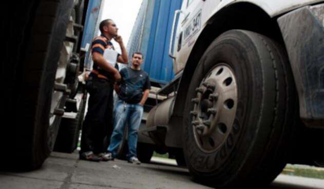 Paro camionero en Colombia