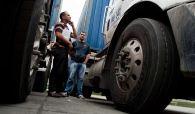 Paro camionero en Colombia