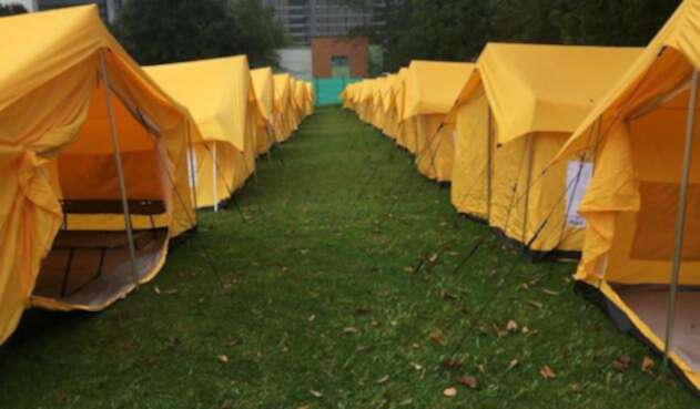 Nuevo Campamento para migrantes venezolanos 3