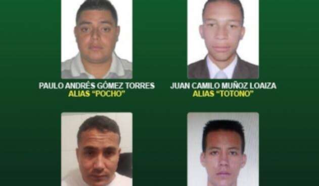 Cartel de la banda La Agonía de Medellín