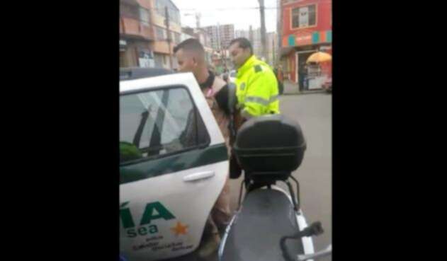Caso de policías que detienen a un suboficial