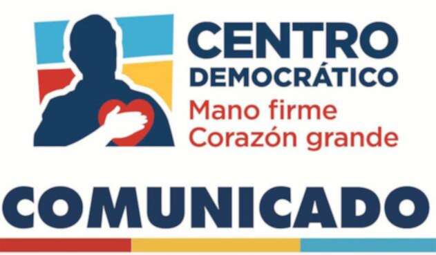 La imagen que utilizó el Centro Democrático en su comunicado del incidente con Noticias Uno