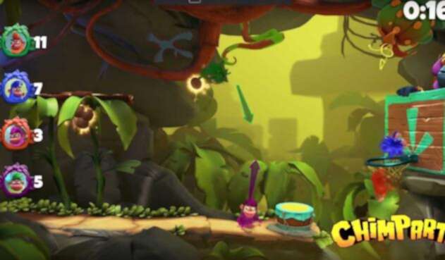 Chimparty es un rival para Mario Party