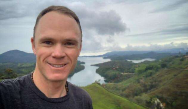 Chris Froome Chris Froome y Rigoberto Urán