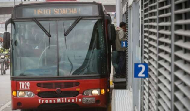 TransMilenio hacia Soacha