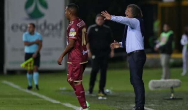 Alberto Gamero, técnico del Deportes Tolima
