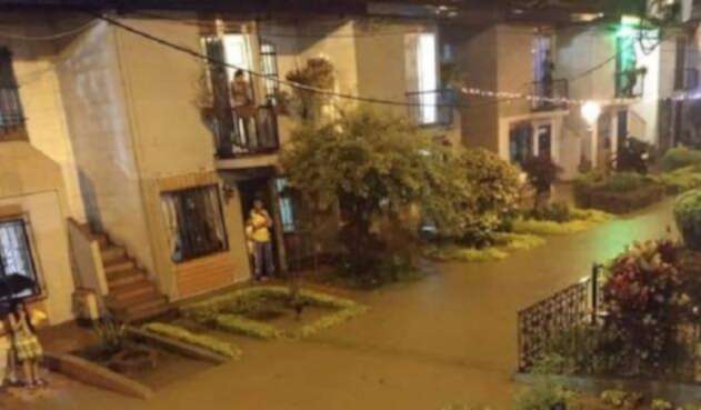 Copacabana, otra de las zonas afectadas por las lluvias en Antioquia.
