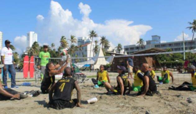 Playa en Cartagena adaptada a personas en condición de discapacidad Playa en Cartagena adaptada a personas en condición de discapacidad