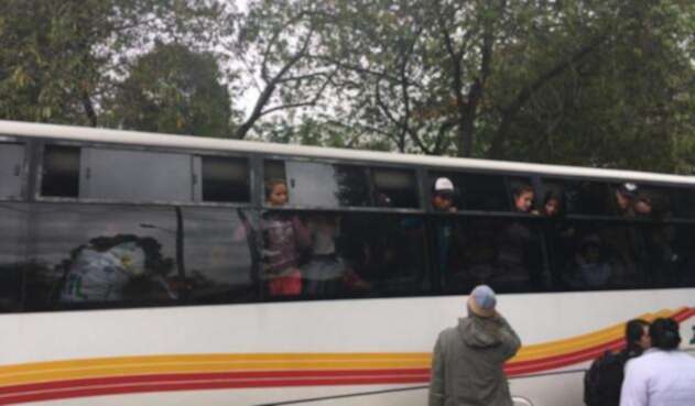 Disturbios en Engativá por Venezolanos