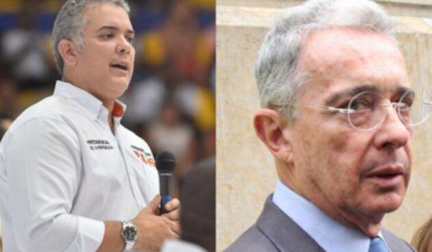 Iván Duque y Álvaro Uribe Iván Duque y Álvaro Uribe