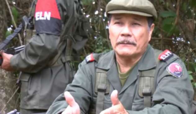 Alias Gabino, jefe máximo de la guerrilla del ELN