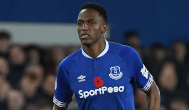 Yerry Mina · Everton 2018