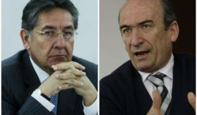 Néstor Humberto Martínez y Jorge Enrique Pizano Néstor Humberto Martínez y Jorge Enrique Pizano