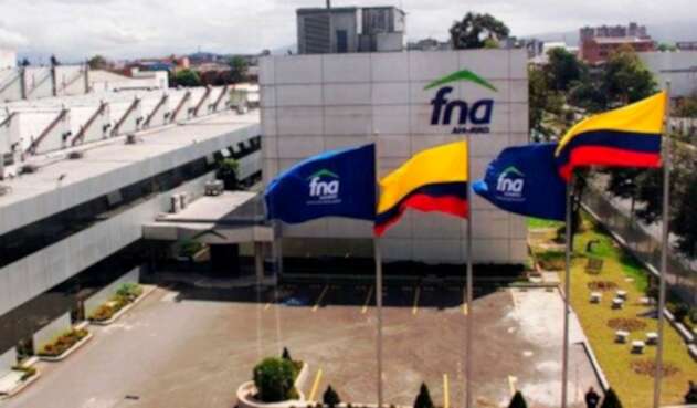 La sede en Bogotá del Fondo Nacional del Ahorro