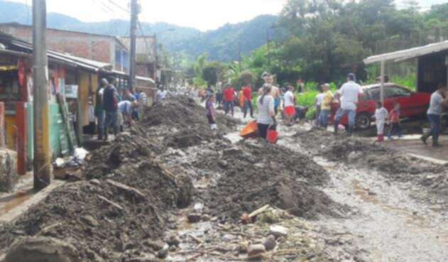 Foto RCN Radio- Derrumbe La Florida - Gustavo Ossa