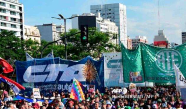 Marchas en Buenos Aires en el marco del G 20