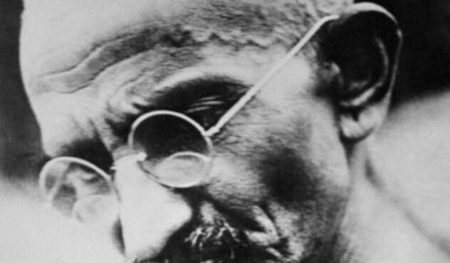 Mahatma Gandhi fue un activista y pacifista de India.
