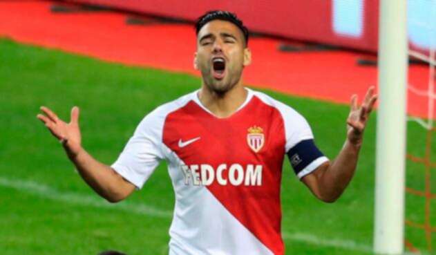 Falcao y su desespero en el Mónaco Falcao y su desespero en el Mónaco