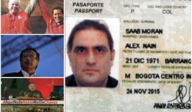 El diputado Rafael Ramírez, el senador Gustavo Petro y el empresario barranquillero Alex Saab