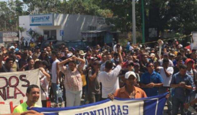 Caravanas de inmigrantes
