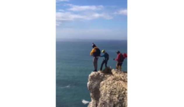 Un hombre murió en salto de base en Portugal.