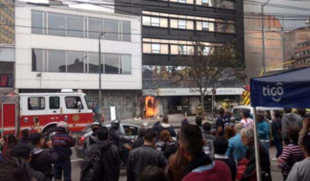 Incendio en Bogotá Incendio en Bogotá