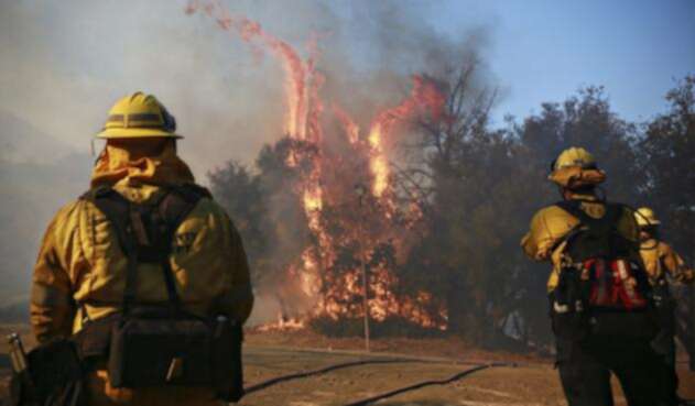 Zona de incendios en California Zona de incendios en California