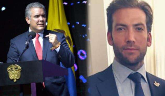 Iván Duque y Martín Santos Iván Duque y Martín Santos