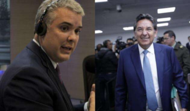 Iván Duque y Néstor Humberto Martínez Iván Duque y Néstor Humberto Martínez