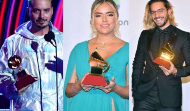 J Balvin, Karol G y Maluma ganaron un Grammy