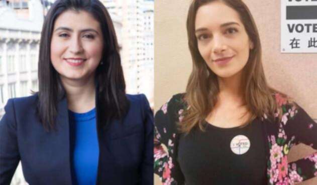 Jessica Ramos y Julia Salazar, colombianas que entran a la asamblea de Nueva York