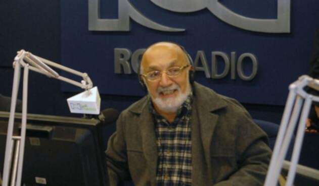 Juan Gossaín, exdirector de RCN Radio, en Bogotá