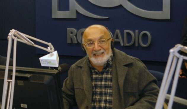 Juan Gossaín, exdirector de RCN Radio, en Bogotá