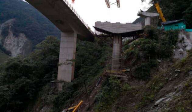 El siniestro en el viaducto La Pala