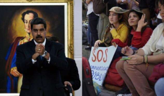 Maduro propone becas a estudiantes colombianos Maduro propone becas a estudiantes colombianos