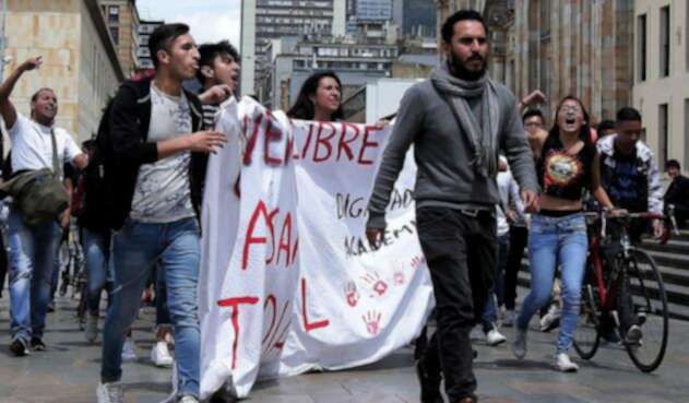 Marcha de estudiantes Marcha de estudiantes