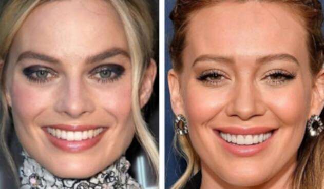Margot Robbie y Hilary Duff